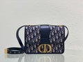 Bolso 30 Montaigne Jacquard Azul