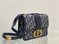 Bolso 30 Montaigne Jacquard Azul