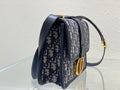 Bolso 30 Montaigne Jacquard Azul