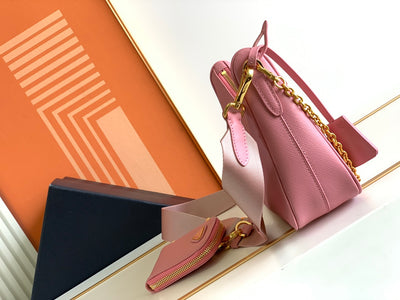Bolso Saffiano Re-Edition 2005 Rosa 22 cm