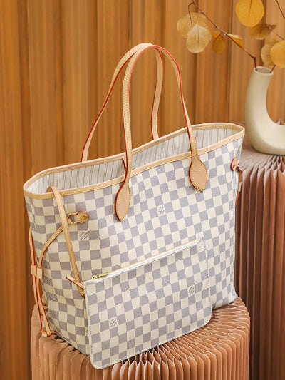 Bolso tote Neverfull MM Beige