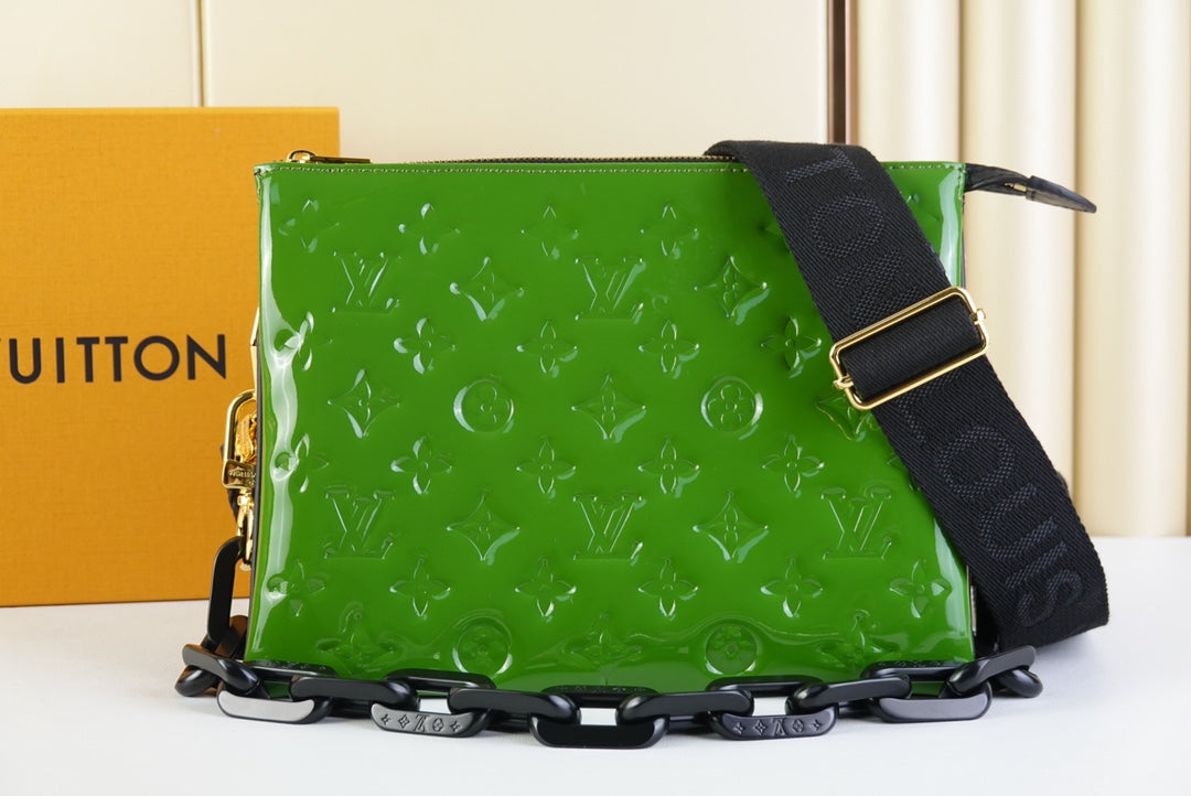 Bolso Coussin PM Verde/Negro