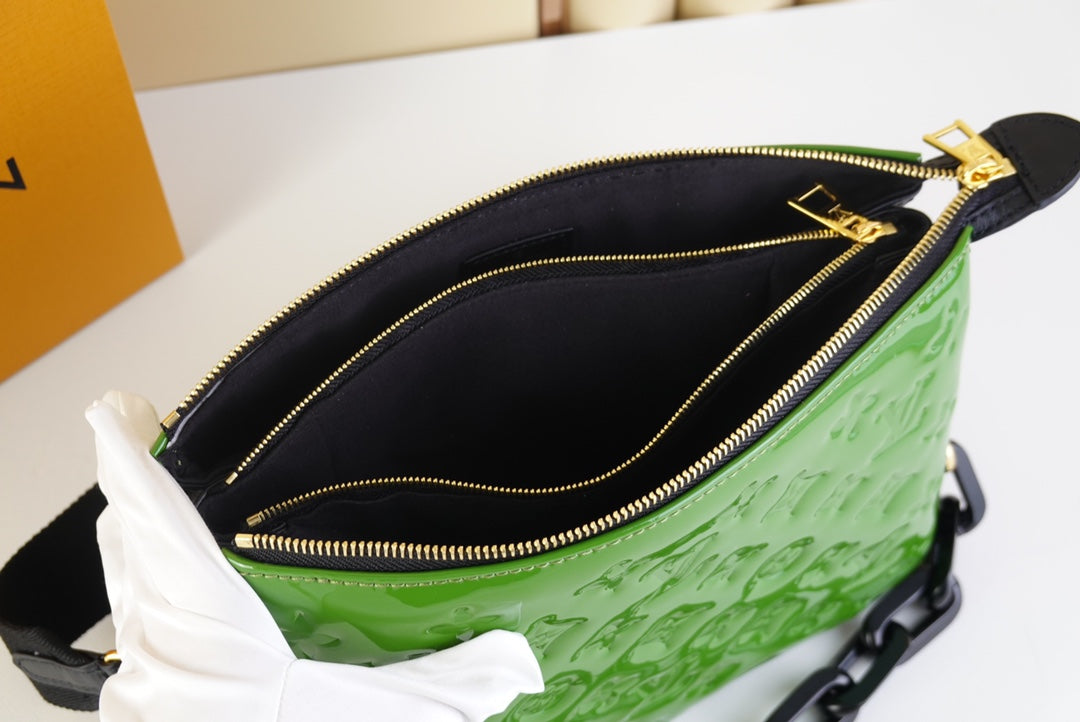 Bolso Coussin PM Verde/Negro