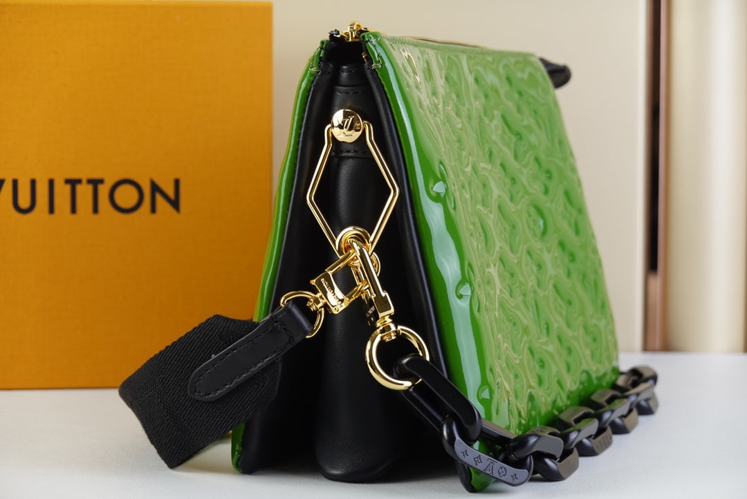 Bolso Coussin PM Verde/Negro