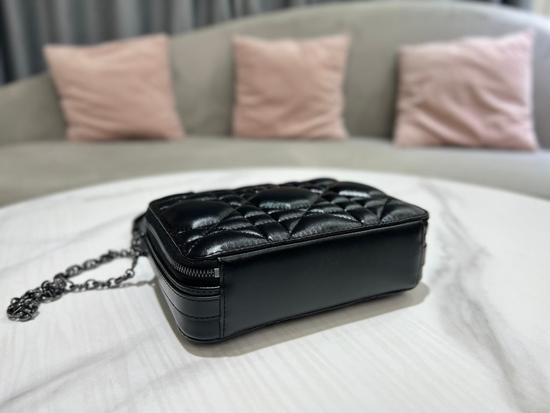 Bolso Box Dior Caro Negro