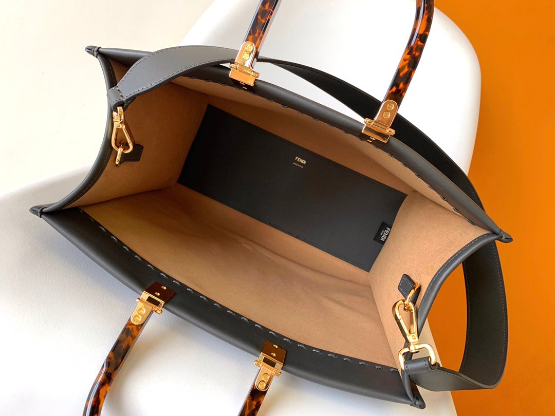 Fendi Sunshine Medium Gris Oscuro