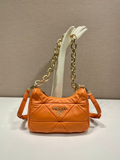 Bolso Prada System de parches Naranja