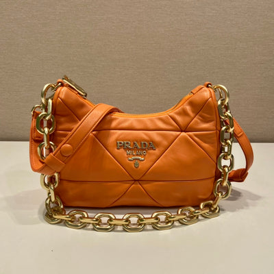 Bolso Prada System de parches Naranja