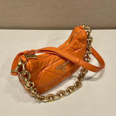 Bolso Prada System de parches Naranja