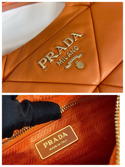 Bolso Prada System de parches Naranja