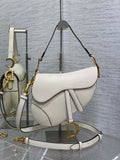 Bolso saddle con bandolera Blanco