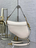 Bolso saddle con bandolera Blanco