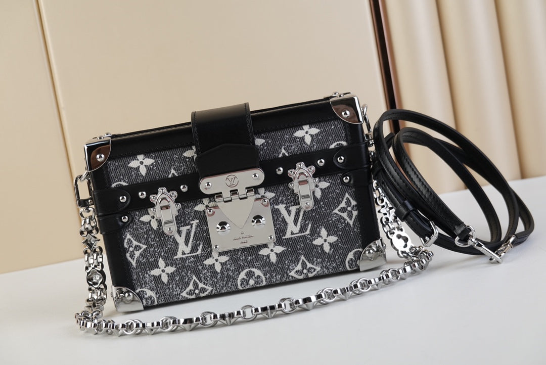 Bolso Petite Malle Jacquard