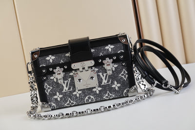 Bolso Petite Malle Jacquard