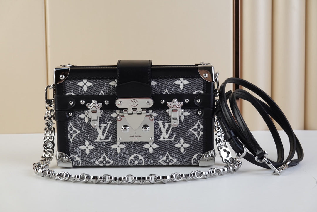 Bolso Petite Malle Jacquard