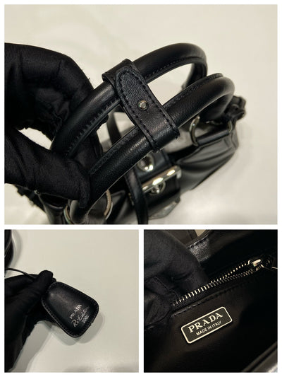 Bolso Moon Negro 22 cm