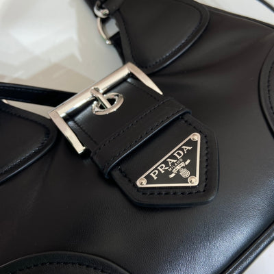 Bolso Moon Negro 22 cm