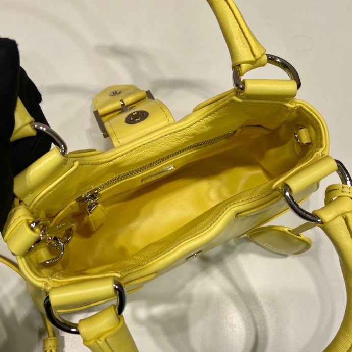 Bolso Moon Amarillo 22 cm