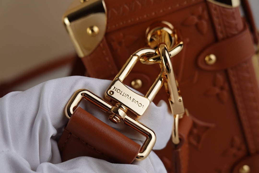 Bolso Side Trunk Tan