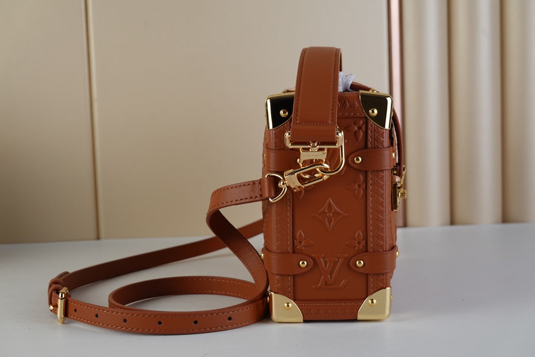 Bolso Side Trunk Tan