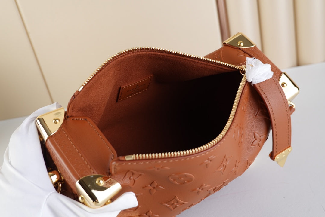 Bolso Side Trunk Tan