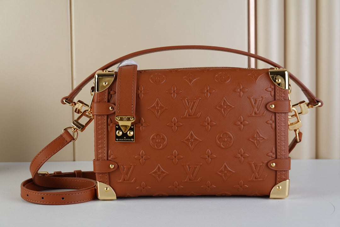Bolso Side Trunk Tan