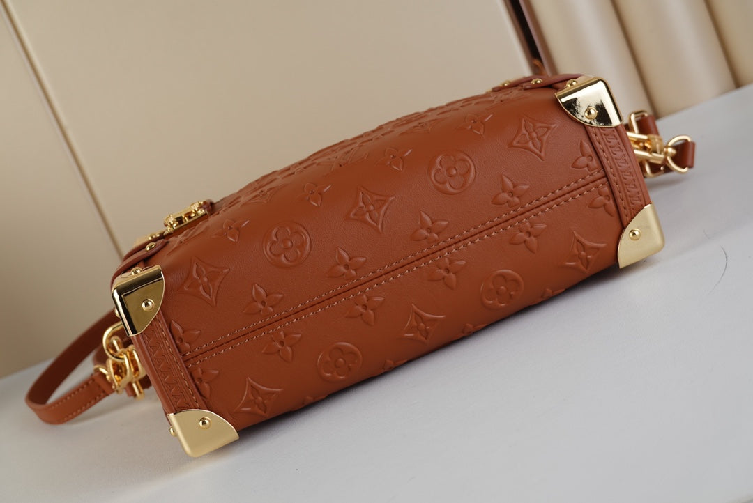 Bolso Side Trunk Tan