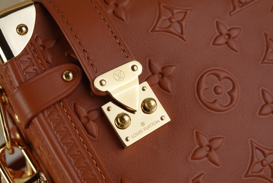 Bolso Side Trunk Tan
