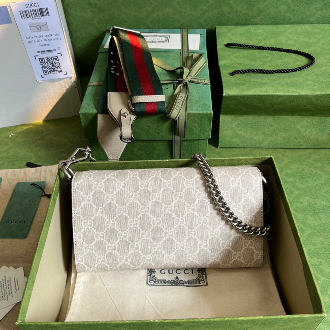 Bolso de hombro Dionysus pequeño Beige