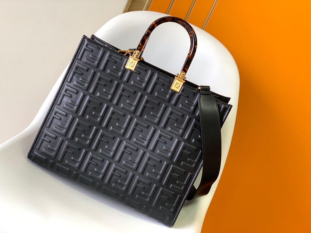 Bolso Shopper Sunshine Medium Negro
