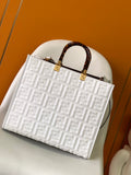 Bolso Shopper Sunshine Medium Blanco