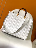 Bolso Shopper Sunshine Medium Blanco